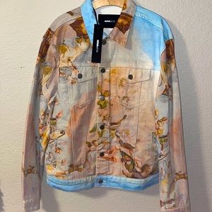 Fashion nova denim trucker jacket